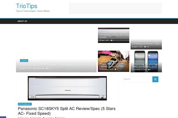 ColorMag theme site design template sample