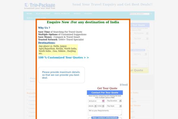 Arthemia theme site design template sample