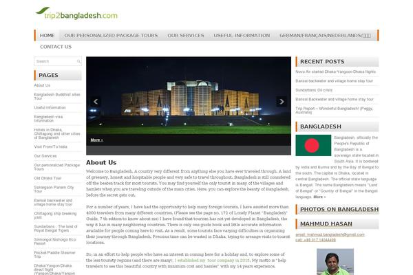 Endomag theme site design template sample