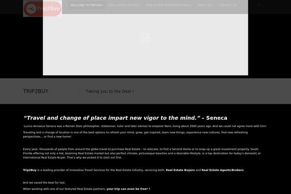 Trek theme site design template sample