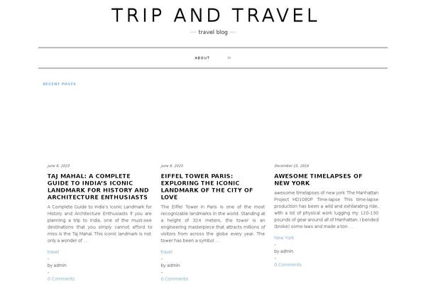 Kale theme site design template sample