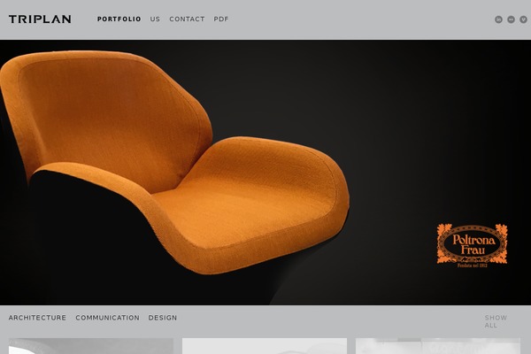 triplan.it site used Studiofolio