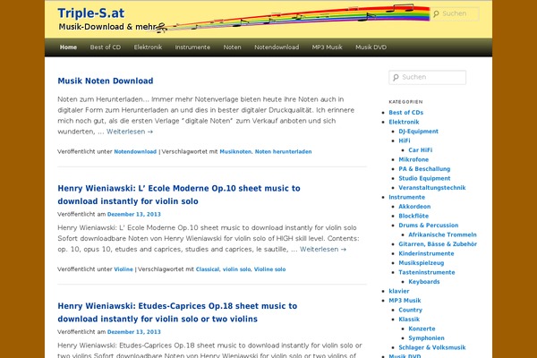 triple-s.at site used Jkktheme