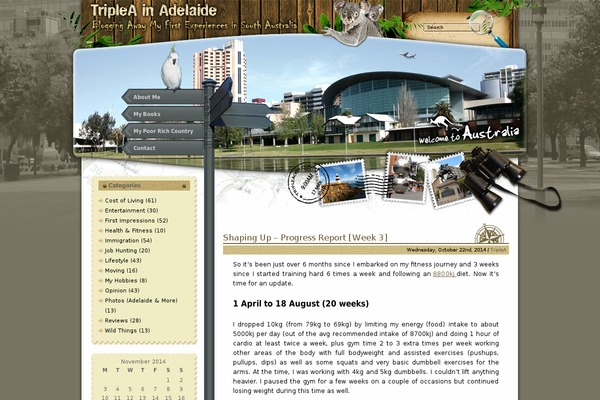 Site using Contact Form 8 plugin