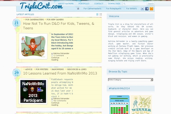 triplecrit.com site used CreativeMag