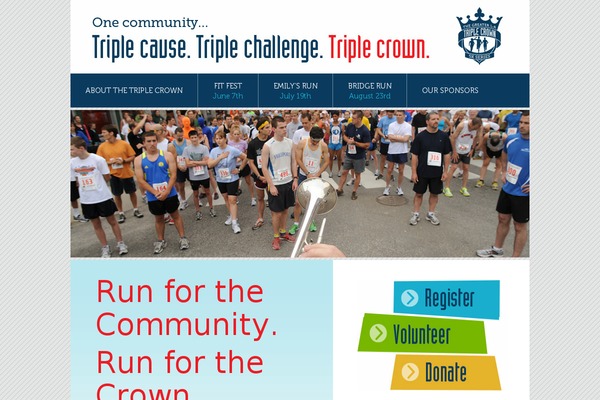 triplecrown5k.com site used Triple