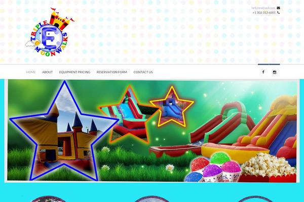 Kidslife theme site design template sample