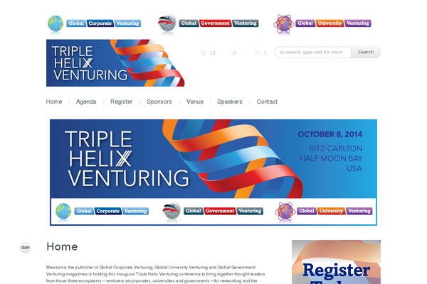 Evento theme site design template sample