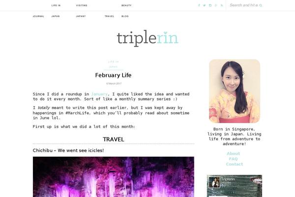 Rosemary theme site design template sample