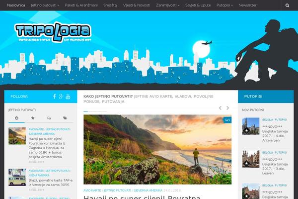 Hueman-child-master theme site design template sample