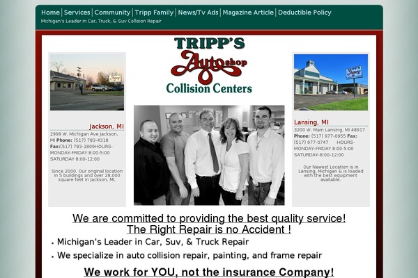 trippsautoshop.com site used Tripp