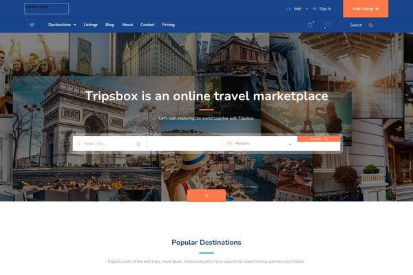 Site using Listeo-core plugin