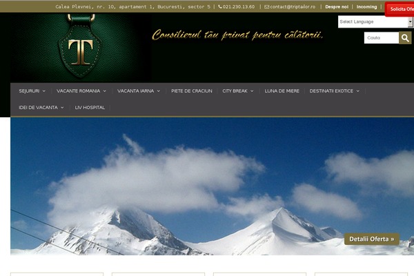 triptailor.ro site used Alterna