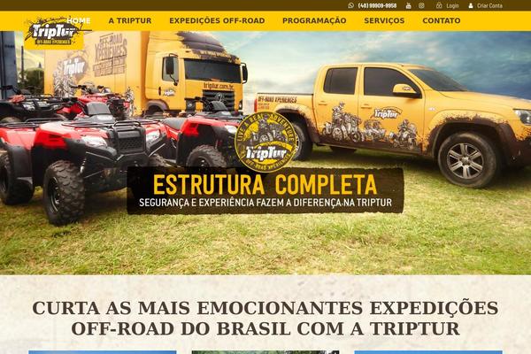 TravelTour theme site design template sample