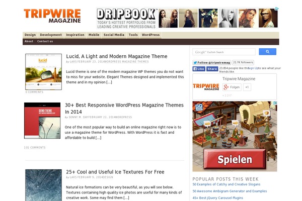 Site using Ubermenu-skins-flat plugin