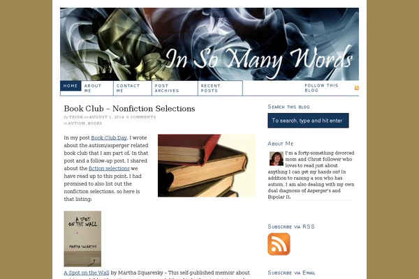 Thesis 1.8.1 theme site design template sample