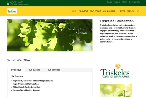 Site using Frontier Post plugin