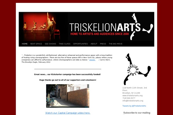 Site using byBrick Columns plugin