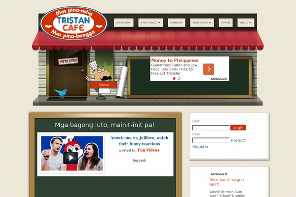 tcaf theme websites examples