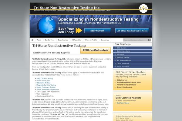 iNove theme site design template sample