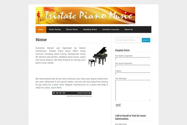 Plumber theme site design template sample
