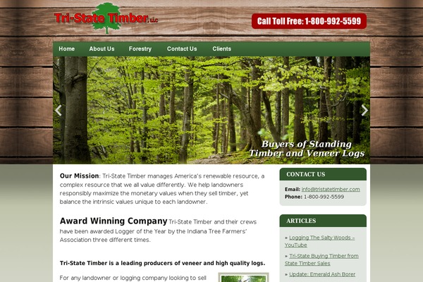 Site using Simple HTML Slider plugin