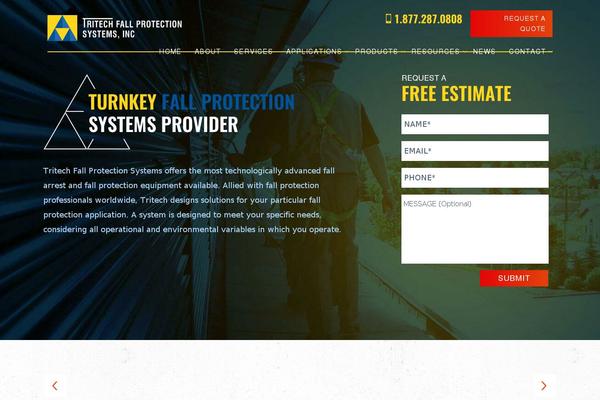 Site using Testimonials-showcase plugin