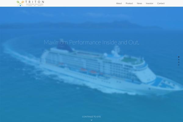 tritoninc.com site used Triton