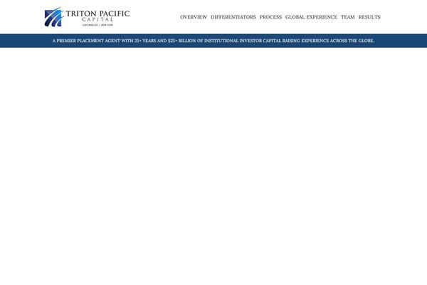 Triton theme site design template sample