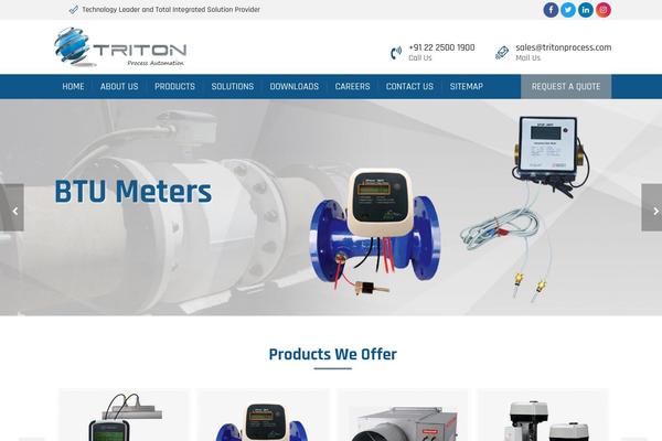 Site using Induscity-vc-addons plugin