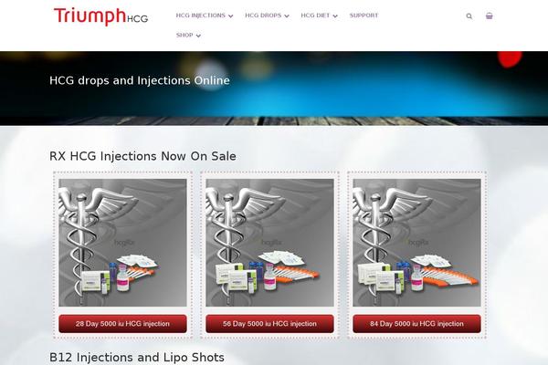 triumphhcgdropsdiet.com site used Triumph
