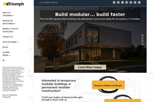 Trm theme site design template sample