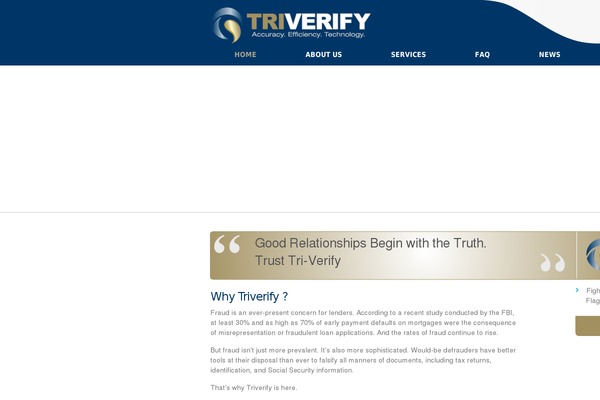 triverify.com site used Default