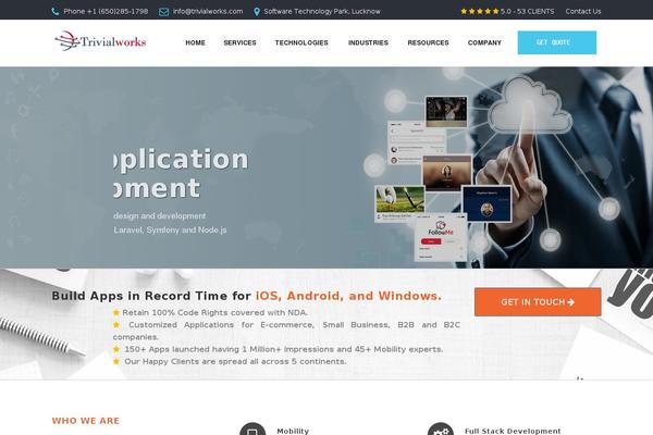 Armada theme site design template sample