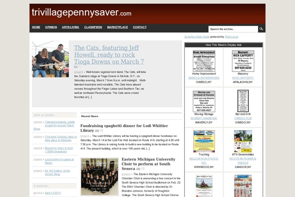 Mimbo theme site design template sample