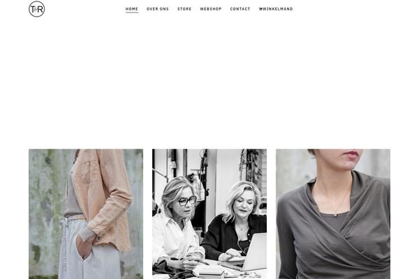Stockholm Child theme site design template sample