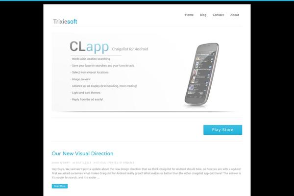 Construct theme site design template sample