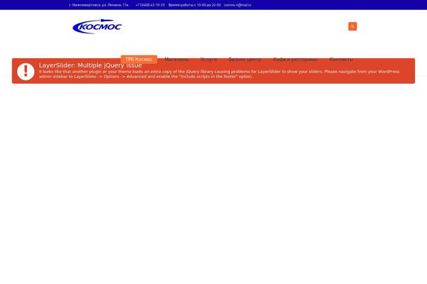 Mall theme site design template sample