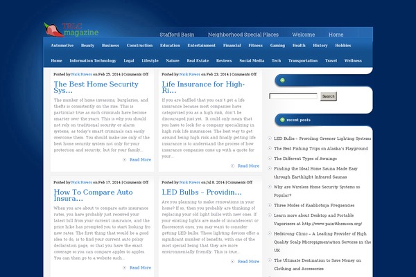Studioblue theme site design template sample