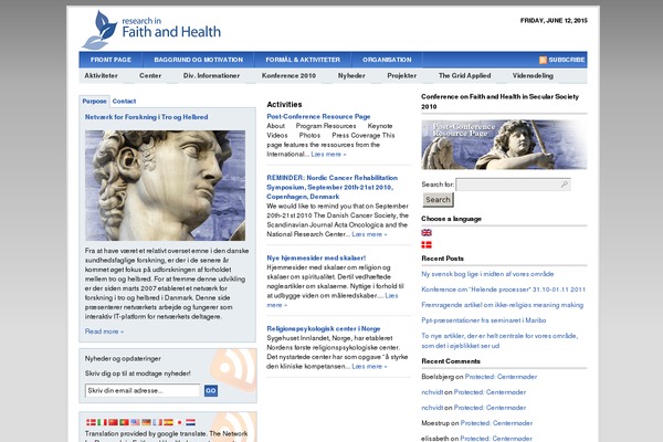 Site using Flash Gallery plugin