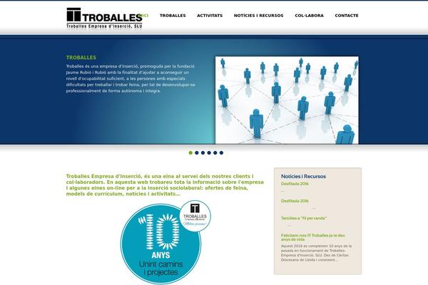 Sansation theme site design template sample