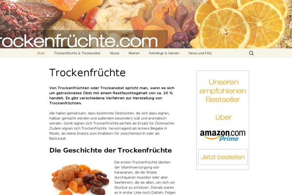 trockenfruechte.com site used Twenty Thirteen