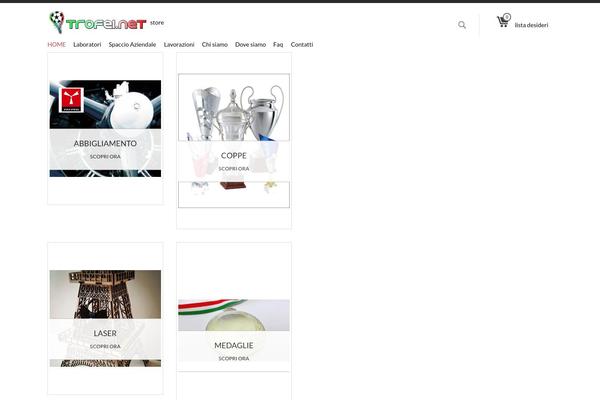Tyrion theme site design template sample