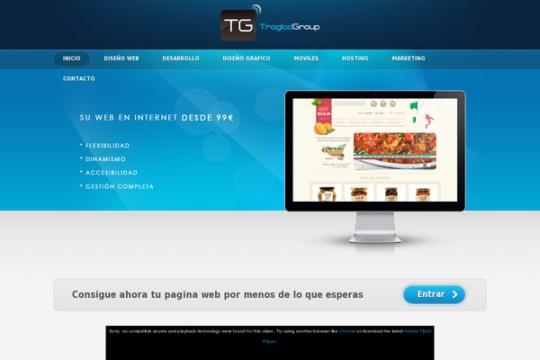troglodgroup.com site used Showtime 3.3