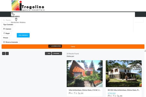 Houzez theme site design template sample
