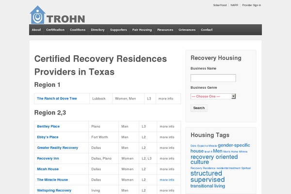 Site using Business Directory Plugin plugin