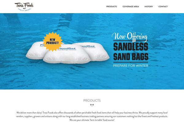 Slowave theme site design template sample