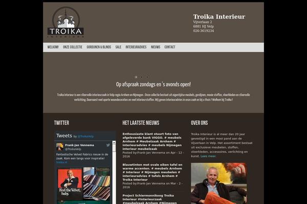 troika.nl site used Framed-redux