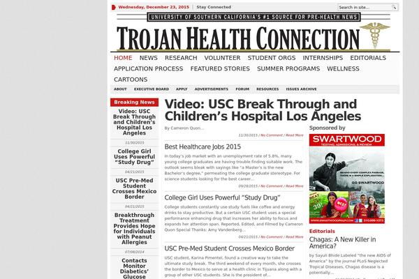 WP Newspaper theme site design template sample