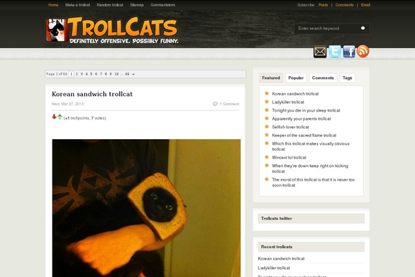 Fresh News theme site design template sample